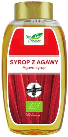 SYROP Z AGAWY BEZGLUTENOWY BIO 660 g (478 ml) - BIO PLANET