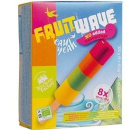 LODY WODNE MALINA - POMARAŃCZA - ANANAS - CYTRYNA BIO (8 x 40 g) 320 g - EAU YEAH