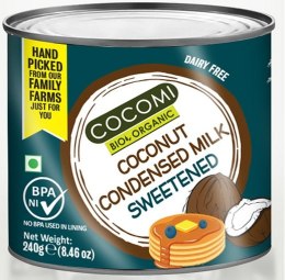 KREM KOKOSOWY SKONDENSOWANY BIO 240 g - COCOMI