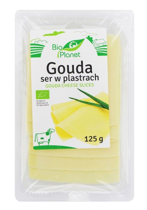 SER GOUDA PLASTRY BIO 125 g - BIO PLANET