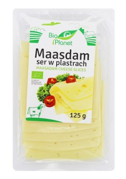 SER MAASDAM W PLASTRACH BIO 125 g - BIO PLANET