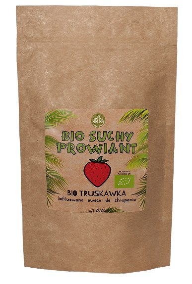 SUCHY PROWIANT (LIOFILIZOWANE TRUSKAWKI) BIO 20 g - HELPA