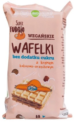 WAFELKI Z KREMEM KAKAOWO - ORZECHOWYM BEZ DODATKU CUKRÓW BIO (4 szt.) 120 g - ME GUSTO (SUPER FUDGIO)