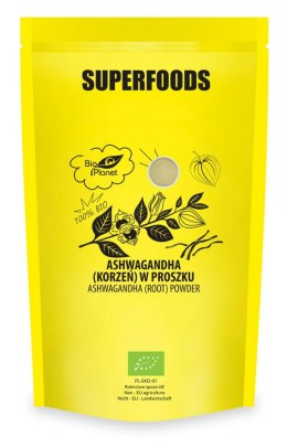 ASHWAGANDHA SPROSZKOWANA BIO 500 g - BIO PLANET