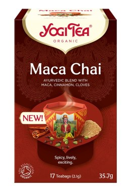 HERBATKA MACA CHAI BIO (17 x 2,1 g) 35,7 g - YOGI TEA