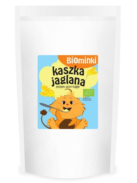 KASZKA JAGLANA BEZ DODATKU CUKRÓW BIO 500 g - BIOMINKI