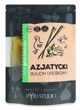 BULION AZJATYCKI W PŁYNIE BEZGLUTENOWY BIO 350 ml - FOOD STUDIO