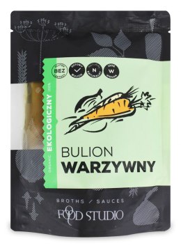 BULION WARZYWNY W PŁYNIE BEZGLUTENOWY BIO 350 ml - FOOD STUDIO