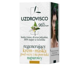 KREM - MASKA POD OCZY I NA POWIEKI REGENERUJĄCY NAPAROWY 25 ml - UZDROVISCO (ŚWIETLIK)