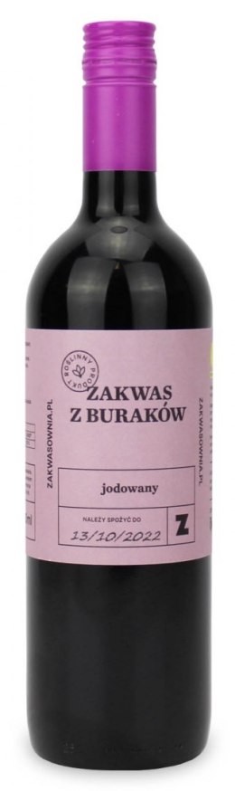 ZAKWAS Z BURAKÓW JODOWANY 700 ml - DELIKATNA