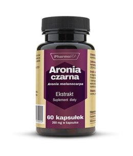 ARONIA CZARNA MELANOCARPA EKSTRAKT (200 mg) BEZGLUTENOWY 60 KAPSUŁEK - PHARMOVIT