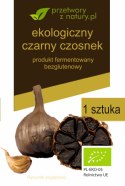 CZARNY CZOSNEK BEZGLUTENOWY BIO (1 szt.) - PRZETWORY Z NATURY