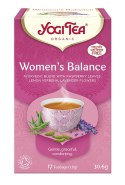 HERBATKA DLA KOBIET - RÓWNOWAGA (WOMEN'S BALANCE) BIO (17 x 1,8 g) 30,6 g - YOGI TEA