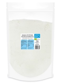 MĄKA RYŻOWA PEŁNOZIARNISTA BEZGLUTENOWA BIO 4 kg - HORECA (BIOPLANET)