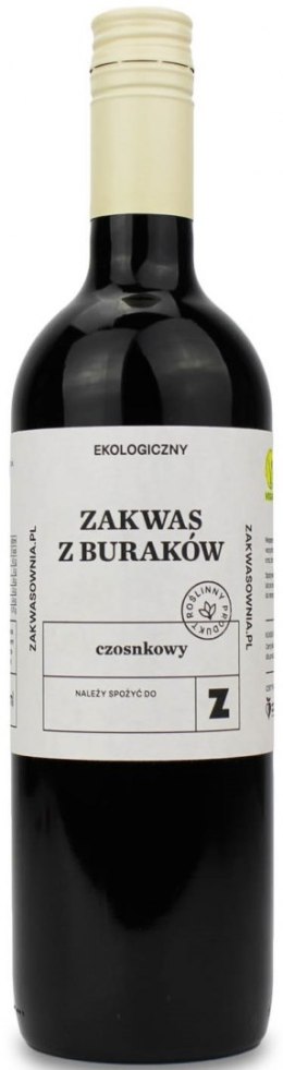 ZAKWAS Z BURAKÓW CZOSNKOWY BIO 700 ml - DELIKATNA