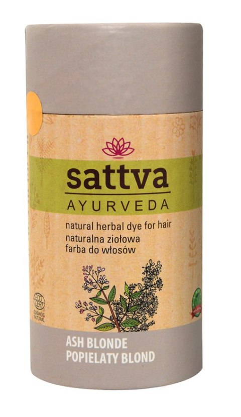 HENNA POPIELATY BLOND ECO 150 g - SATTVA (AYURVEDA)