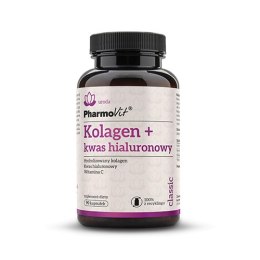 KOLAGEN + KWAS HIALURONOWY BEZGLUTENOWY 90 KAPSUŁEK - PHARMOVIT (CLASSIC)