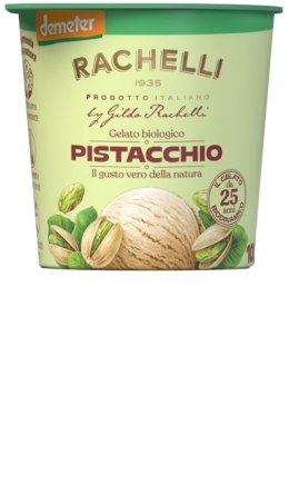 LODY PISTACJOWE DEMETER BEZGLUTENOWE BIO 125 ml - RACHELLI ICE CREAM