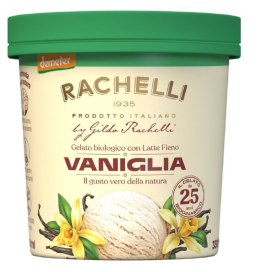 LODY WANILIOWE FAIR TRADE DEMETER BEZGLUTENOWE BIO 500 ml - RACHELLI ICE CREAM