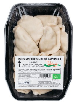 PIEROGI Z SEREM I SZPINAKIEM BIO 400 g - KARCZMA TABIAGO (NA ZAMÓWIENIE)