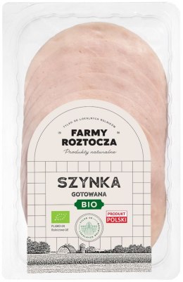 SZYNKA GOTOWANA PLASTRY BIO 100 g - FARMY ROZTOCZA (NA ZAMÓWIENIE)