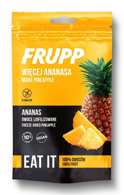 ANANAS LIOFILIZOWANY BEZGLUTENOWY 15 g - CELIKO (FRUPP)