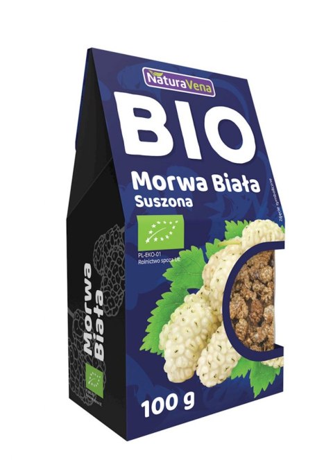 MORWA BIAŁA SUSZONA BIO 100 g - NATURAVENA