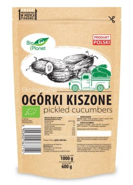 OGÓRKI KISZONE BIO 1 kg (600 g) (DOYPACK) - BIO PLANET