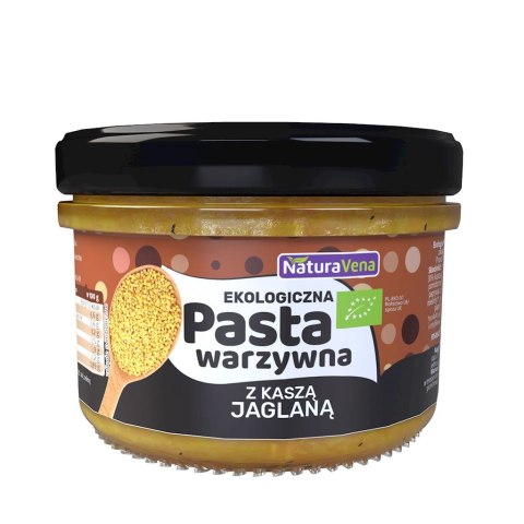 PASTA WARZYWNA Z KASZĄ JAGLANĄ BIO 185 g - NATURAVENA