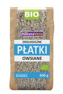 PŁATKI OWSIANE BIO 600 g - NATURAVENA