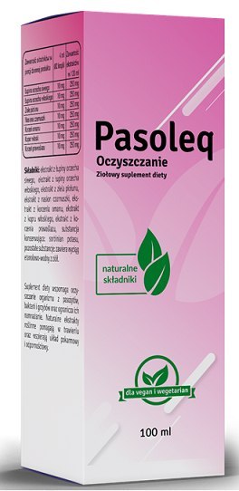 SUPLEMENT DIETY PASOLEQ KROPLE 100 ml - PASOLEQ