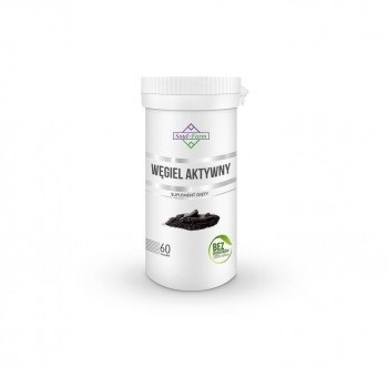 WĘGIEL AKTYWNY (180 mg) 60 KAPSUŁEK - SOUL FARM