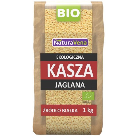 KASZA JAGLANA BEZGLUTENOWA BIO 1 kg - NATURAVENA