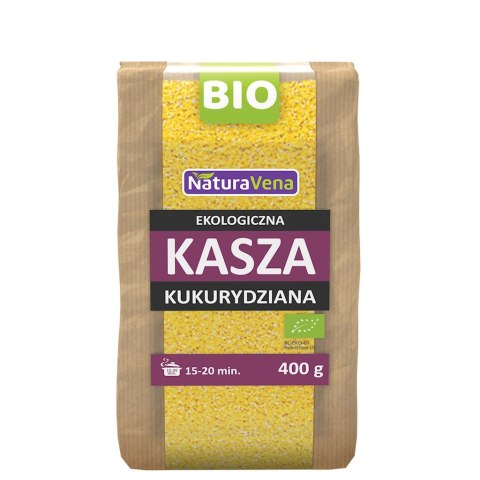 KASZKA KUKURYDZIANA BIO 400 g - NATURAVENA