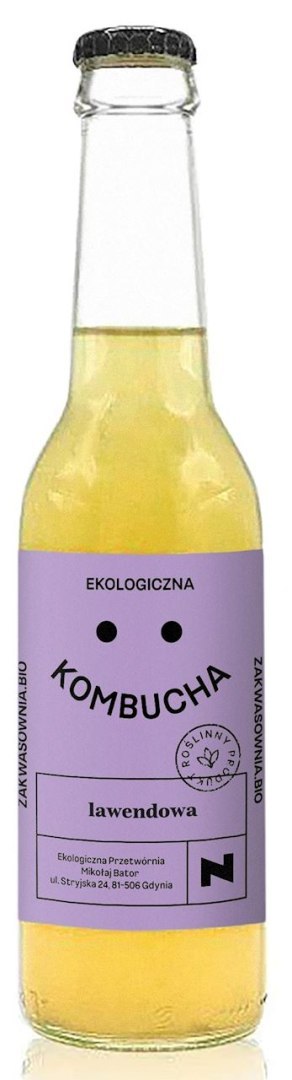 KOMBUCHA LAWENDOWA BIO 270 ml - DELIKATNA