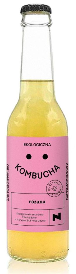 KOMBUCHA RÓŻANA BIO 270 ml - DELIKATNA