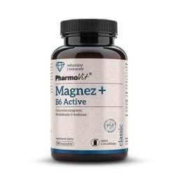 MAGNEZ + WITAMINA B6 ACTIV BEZGLUTENOWY 120 KAPSUŁEK - PHARMOVIT (CLASSIC)