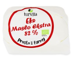 MASŁO EXTRA OSEŁKA (82 % TŁUSZCZU) BIO 200 g - TURVITA