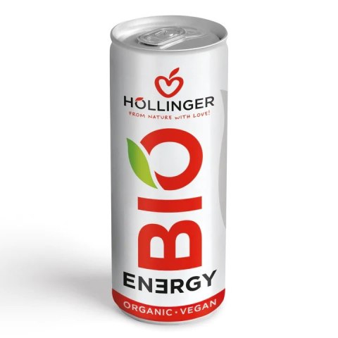 NAPÓJ ENERGETYZUJĄCY O SMAKU JABŁKO - JEŻYNA BIO 250 ml - HOLLINGER