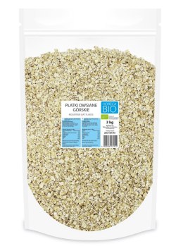 PŁATKI OWSIANE GÓRSKIE BIO 3 kg - HORECA (BIO PLANET)