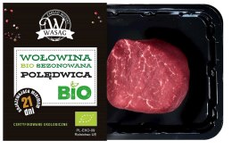 POLĘDWICA WOŁOWA SEZONOWANA BIO (około 0,10 kg) - WASĄG (NA ZAMÓWIENIE)