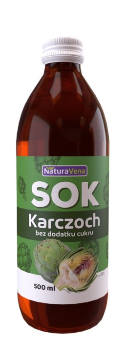 SOK Z KARCZOCHA 500 ml - NATURAVENA