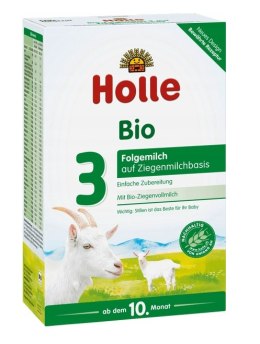 MLEKO KOZIE 3 NASTĘPNE DLA NIEMOWLĄT PO 6 MIESIĄCU DEMETER BIO 400 g - HOLLE