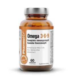 OMEGA 3-6-9 BEZGLUTENOWE 60 KAPSUŁEK - PHARMOVIT (CLEAN LABEL)