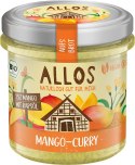 PASTA KREMOWA Z MANGO I CURRY BEZGLUTENOWA BIO 140 g - ALLOS