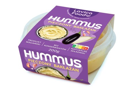 HUMMUS PIECZONY BAKŁAŻAN 200 g - LAVICA FOOD