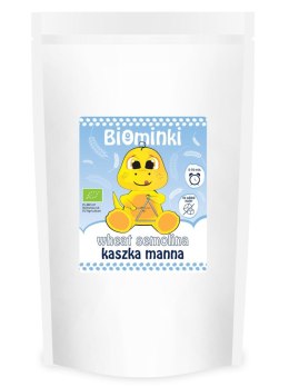 KASZKA MANNA BEZ DODATKU CUKRÓW BIO 500 g - BIOMINKI