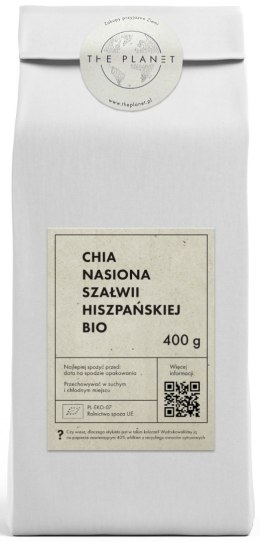 CHIA - NASIONA SZAŁWII HISZPAŃSKIEJ BIO 400 g - THE PLANET