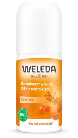 DEZODORANT W KULCE 24 h Z ROKITNIKIEM ECO 50 ml - WELEDA