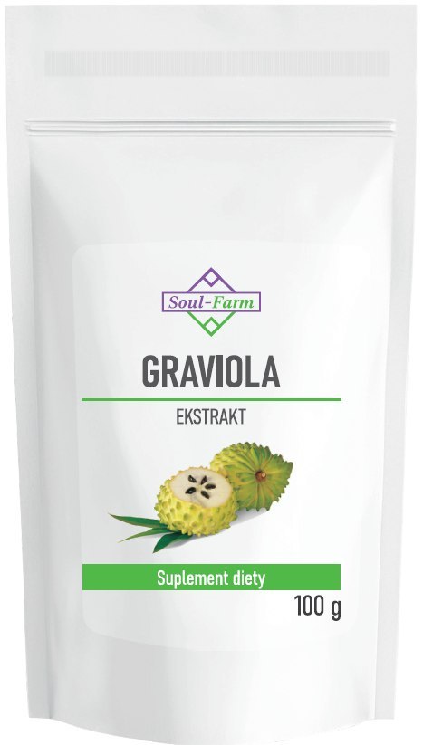 GRAVIOLA EKSTRAKT PROSZEK 100 g - SOUL FARM